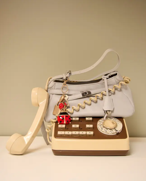 Cartera beige